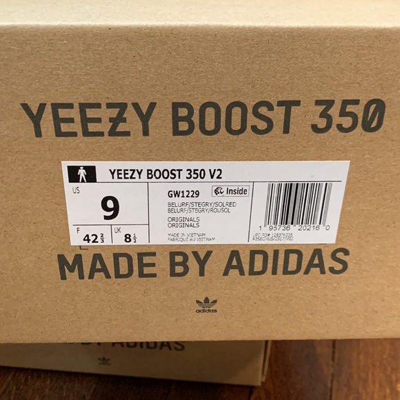 NWT Yeezy Boost 350 - Picture 4 of 5